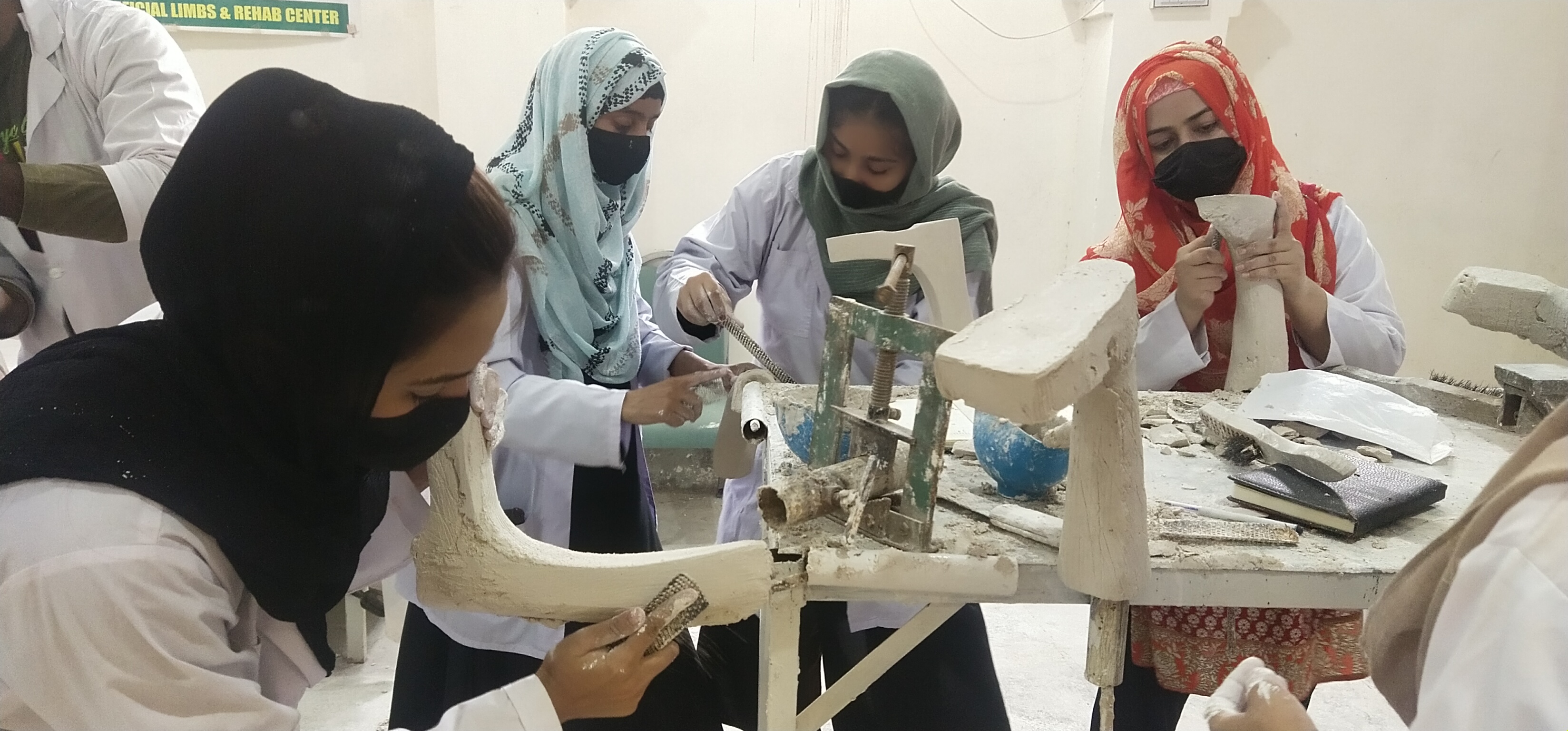 Prosthetic hand training exercise